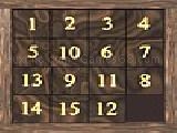 Play 15 square slider puzzle