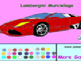 Play Lamborgini murcielago coloring