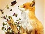 Play Sweet dog and butterfly puzzle
