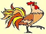 Play Lonely rooster coloring