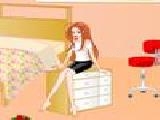 Play Barbie bedroom decoration