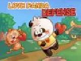 Play Love panda defense