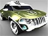 Play Light green concept car puzzle