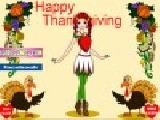 Play Happy thanksgiving girl