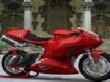 Play Red motorbike puzzle