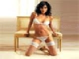 Play White bra girl