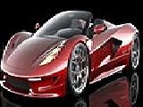 Play Burgundy car puzzle
