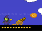 Play Halloween pumpkin launch