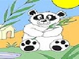 Play Hungry panda coloring
