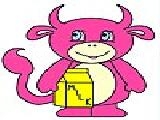 Play Cuddly cow coloring