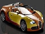 Play Caramel color car puzzle