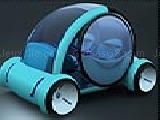Play Turquoise concept car puzzle