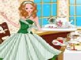 Play Barbie dining room decoration