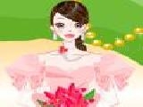 Play Barbie wedding dress up