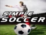 Play Simple soccer