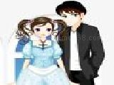 Jugar a Bride and bridegroom dress up