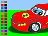 Play Racing car coloring