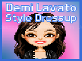 Play Demi lavato style dressup