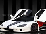 Play White super car turbo racing