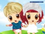 Play Twin baby boy and girl dressup