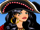 Play Carribean pirate dress up