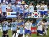 Play Puzzle, uruguay - south korea, eighth finals, south africa 2010