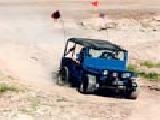 Play Blue desert jeep