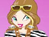 Play Flora girl dressup