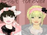 Play Best friends forever dress up game