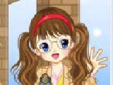 Play Chic school girl dressup