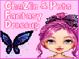 Play Chazie and pets fantasy dressup