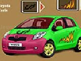 Play Toyota yaris car coloring