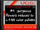 Play World's worst jigsaw #9: gorgeous flowers in awful 4-bit color