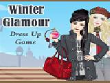 Play Winter glamour mega dress up