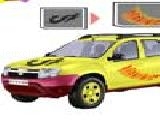 Play Dacia duster car coloring