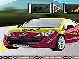 Play Peugeot rcz car coloring