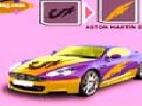 Play Aston martin dbf car coloring