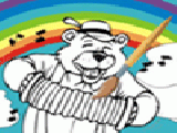 Spielen Coloring bear