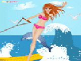 Play Water ski girl