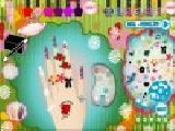 Play Pretty prom nail design