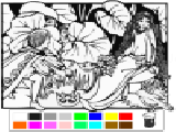 Play Enchanted coloring book