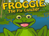 Play Froggie the fly catcher