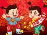 Play Baby's happy chinese spring festival