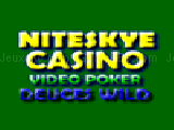 Play Niteskye casino video poker deuces wild