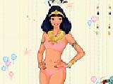 Play Cleopatra's elegance dress up