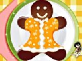 Play Cute gingerbread man
