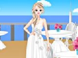 Play Gorgeous bride in white