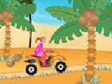 Play Beach girl atv race