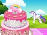 Play Pony cake decoration