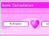 Play Love calculator